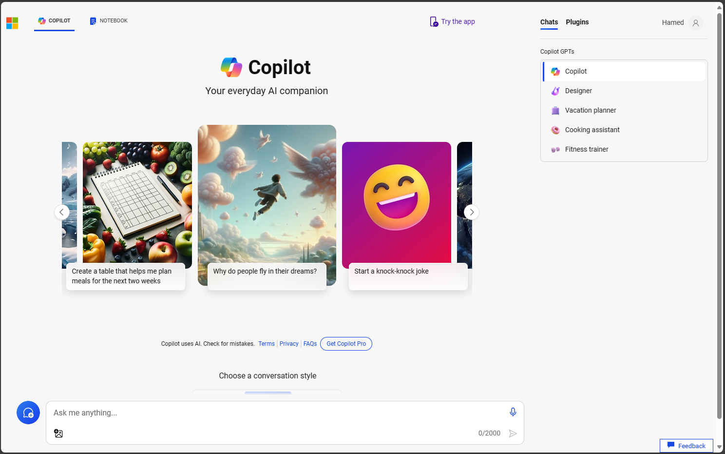 Copilot Web App